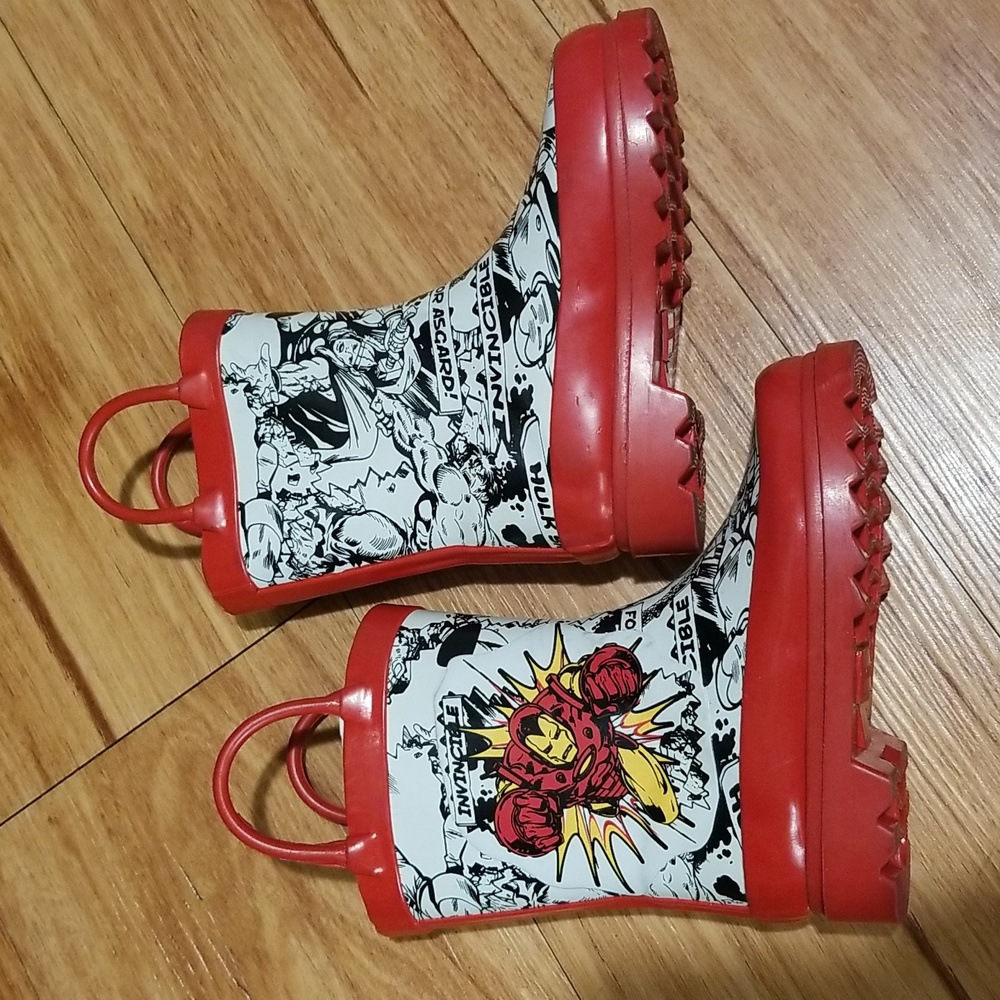 IRON MAN RAIN BOOTS